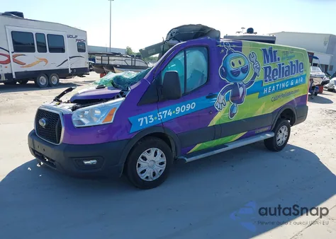 2021 Ford Transit-250 z USA, uszkodzony, nr VIN 1FTBR1Y85MKA92277